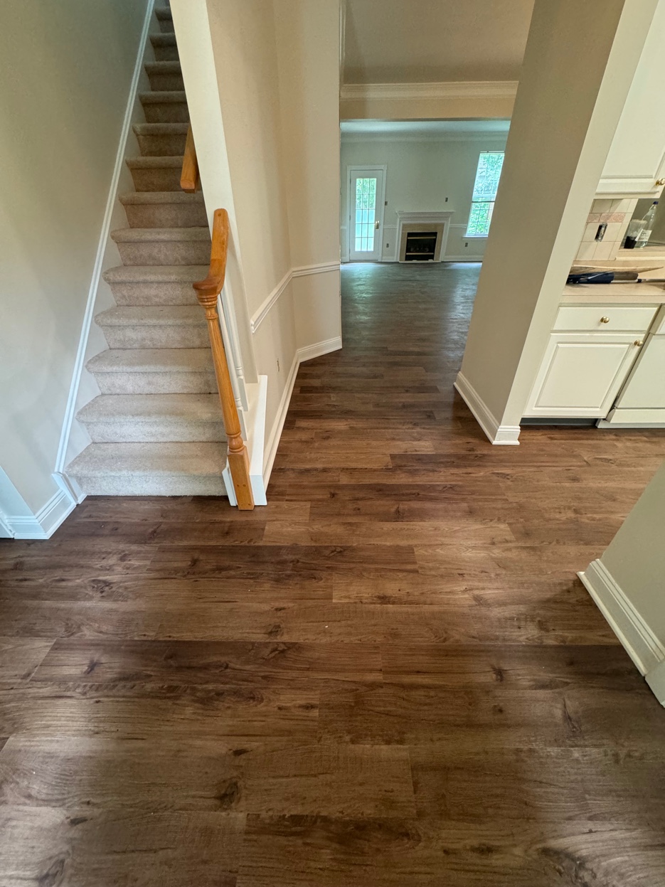 Multi-family LVP flooring installation by East Coast Floors